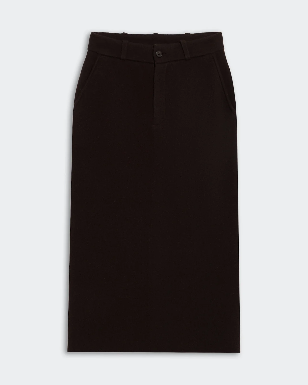 Tailored Skirt - Burnt Cocoa