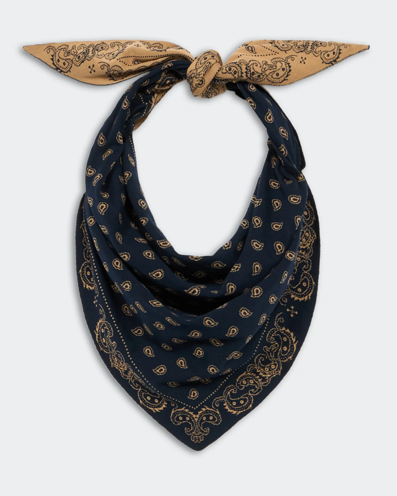 The Wild Rag - Navy/Camel
